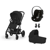 Poussette Trio Balios S Lux Blk Moon Black Cybex