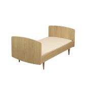Lit bébé évolutif 70x140 - Little Big Bed en bois décor chêne vintage My Love