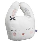 Coussin déco Lapin Sauthon Miss Fleur de Lune