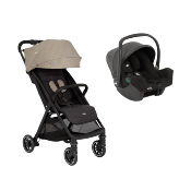 Pack duo poussette Pact pro (twig) + siège auto Snug 2 (shale)