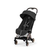 Poussette Duo Coya Confort Rosegold / Sepia Black et nacelle pliable Cybex