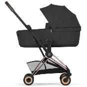 Poussette Duo Coya Confort Rosegold / Sepia Black et nacelle pliable Cybex