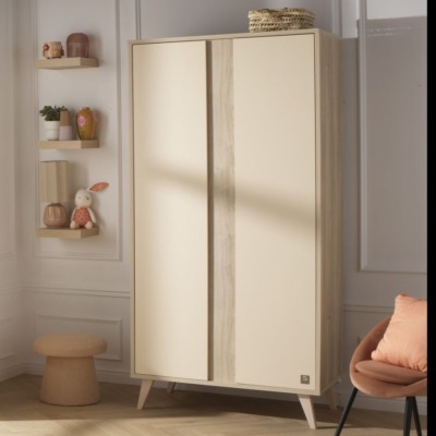 Armoire bébé 2 portes Mélinée