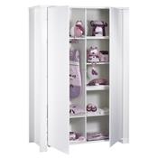 Armoire 2 portes Sauthon Loft Blanc