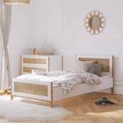 Lit Junior 90x200 Théo Océania Neige
