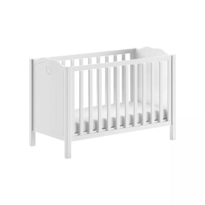 Lit bébé 120x60 Vipack Amori Blanc