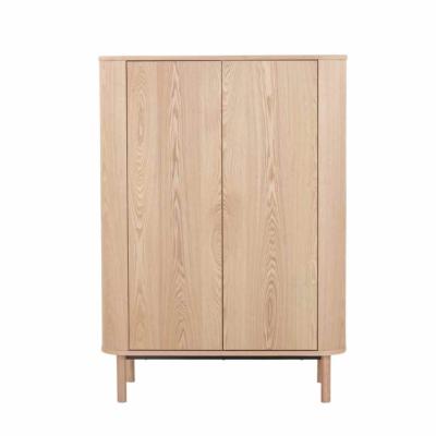 Armoire Quax Yume Portes Plates Natural Ash