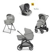 Poussette Quattro Aptica Satin Grey DARWIN RECLINE Inglsina