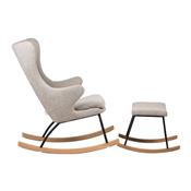 Repose pied pour Rocking chair Quax Sand Grey