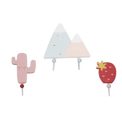 Set de 3 patères Sauthon Mila