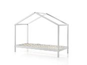 Lit Maison Dallas Vipack Blanc 90x200