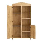 Armoire 2 portes Vox Megeve bois