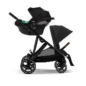 Poussette Cybex Gazelle S Moon Black châssis noir