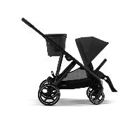 Poussette Cybex Gazelle S Moon Black châssis noir