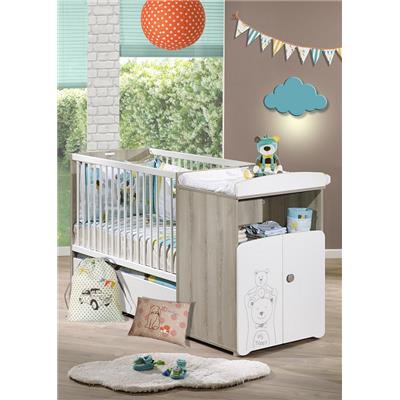 Lit Combine Evolutif Sauthon Teddy Sauthon Baby Price Bebe Et Compagnie
