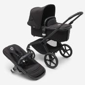 Poussette Bugaboo Fox 5 Combiné 2 en 1 Black / Midnight Black