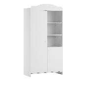 Armoire 2 portes Vox Megeve blanc