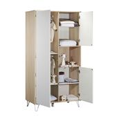 Armoire 3 portes 1 niche Sauthon Happy