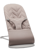 Transat Babybjorn matelassage pétale gris sable
