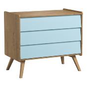 Commode Vox Vintage bois/bleu