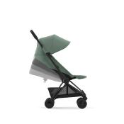 Poussette Cybex Coya Châssis Matt Black Tissus Leaf Green