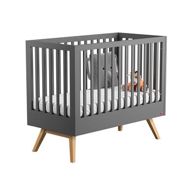 Lit bébé 120x60 Vox Nature gris