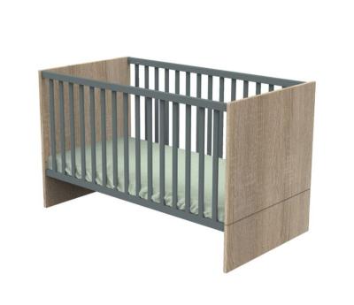 Little Big Bed 140x70 Sauthon Nova Gris Volcan