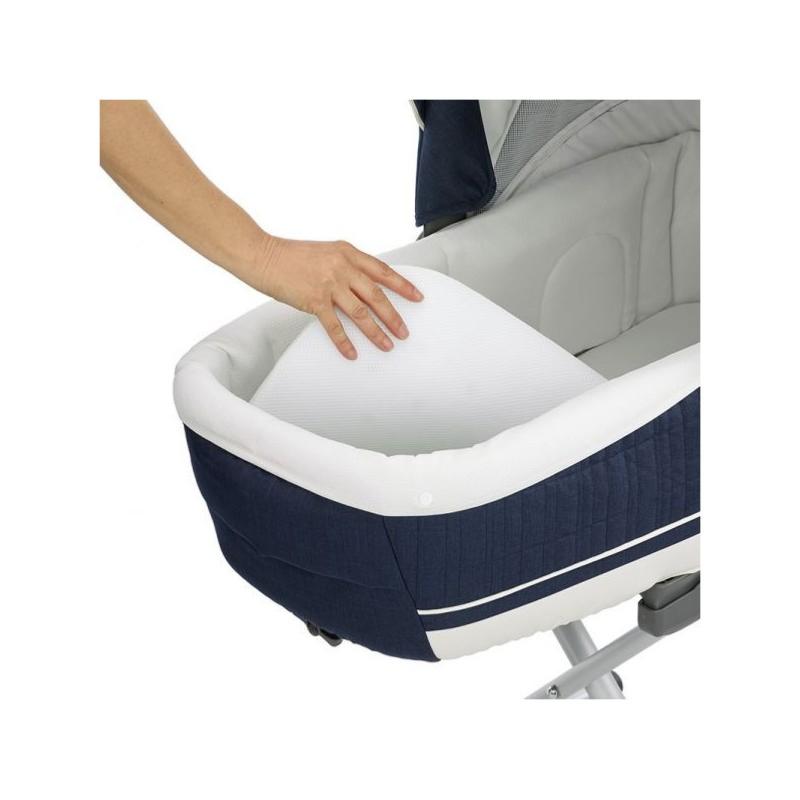 Matelas Supplémentaire Pour Berceau Inglesina – Compatible Trilogy, Quad – Bambou, Maille 3D – Confort Bébé