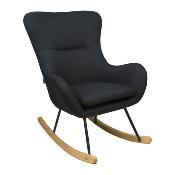 Rocking Chair Adulte Basic Black Quax