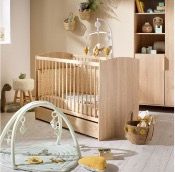 Lit bébé 120x60 Sauthon azur