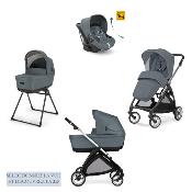 Poussette Quattro Electa Darwin Recline Union Grey Inglésina