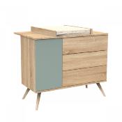 Commode Sauthon Seventies Sauge