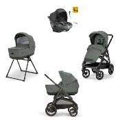 Poussette Quattro Aptica XT Taiga Green DARWIN RECLINE Inglsina